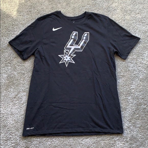 spurs dri fit shirt